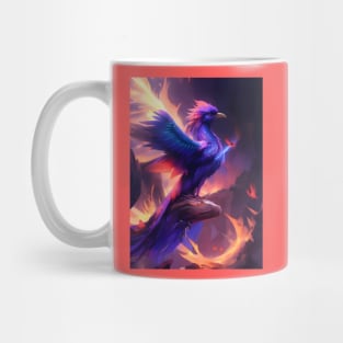 Colourful Pheonix bird Mug